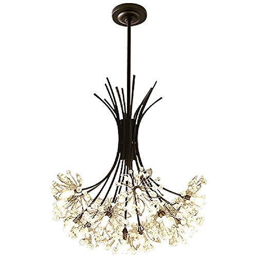 Chandelier cristal G4 23 pouces moderne pendant light LED