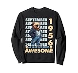 69th birthday bear legends september 1956 69 years old mens felpa