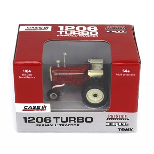 ERTL Tractor Farmall 1206 Turbo 1/64 con Ruedas Duales miniatura 5