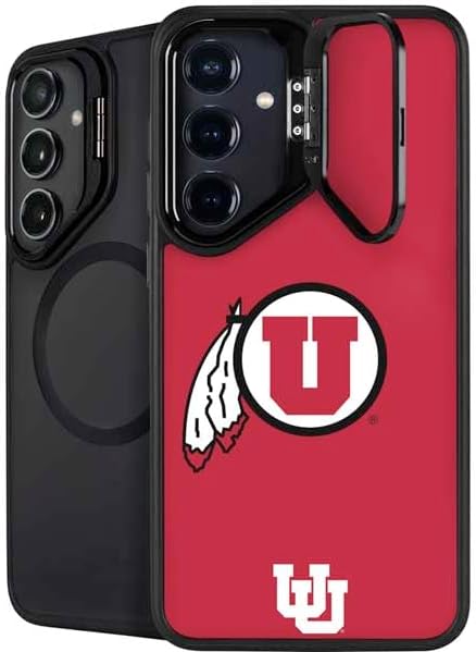 Skinit Kickstand Phone Case Compatible with Galaxy S25 Plus - Officially Licensed University of Utah Logo Design
