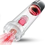 Electric Penis Pump 2in1 Automatic Male Masturbator with 6 Sucking Modes Male Sex Toys - Pumps & Enl