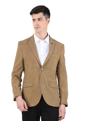 Image of Cantabil Blazer for Men l Premium Casual Blazer Slim Fit Notched Collar Polyester Fabric Solid Pattern