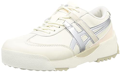 [オニツカタイガー] スニーカー DELEGATION EX CREAM/PURE SILVER 22.5 cm