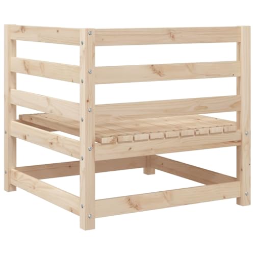 Canapés de jardin modulaires en pin massif pour aménager facilement les petits balcons - 8