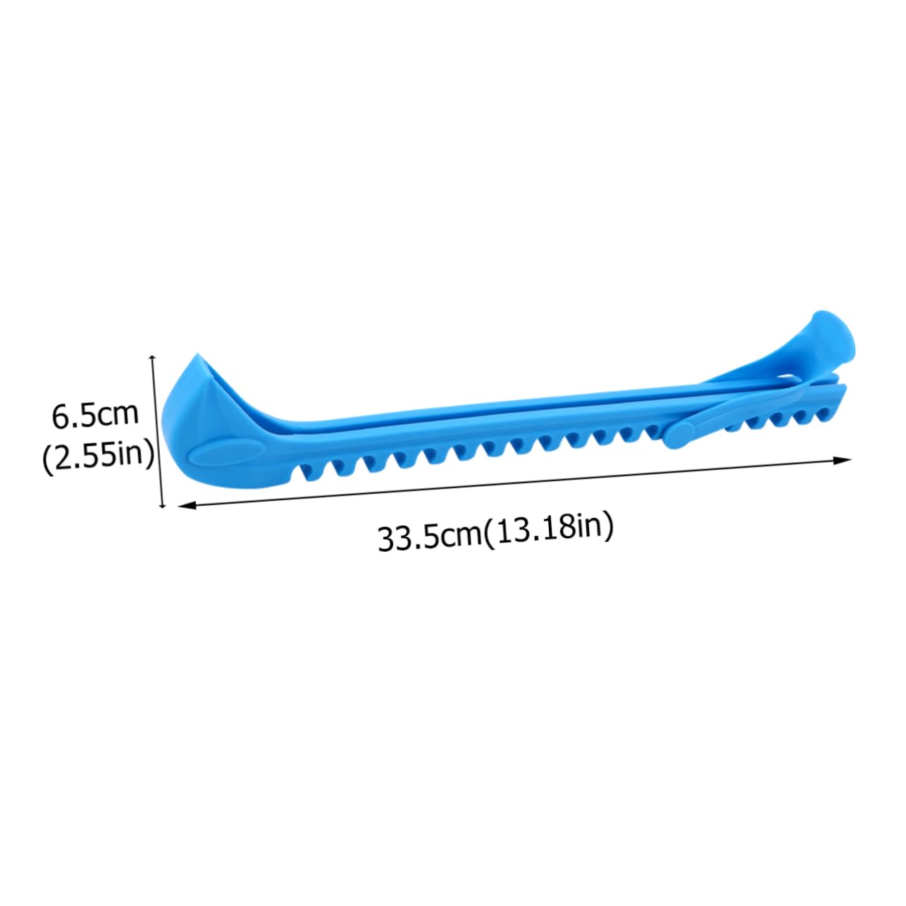 VINTORKY 1Pair Ice Skate Knives Covers Protective Skate Guards for Figure and Hockey Skates Durable and Easy to Use Prevents Chipping and Dulling for Off Ice Use