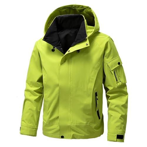 Manteau anti vent homme léger de randonnée et blouson hiver chaud