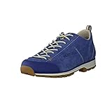 zustiegsschuhe test 2019 Veloursleder Dolomite Unisex-Erwachsene Zapato Cinquantaquattro Low Schuhe, Blauer Kobalt/Canapa-Beige, 41.5 EU