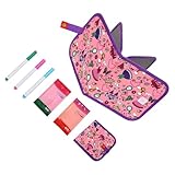 Skizzenblock für Kinder – 20 cm großes Zeichennotizbuch, wiederverwendbares PVC-Kritzelbrett, löschbares Schreibskizzenbuch mit tragbarem Design | Kinder-Aktivitätspad für Zuhause, Schule, Party, Gebu