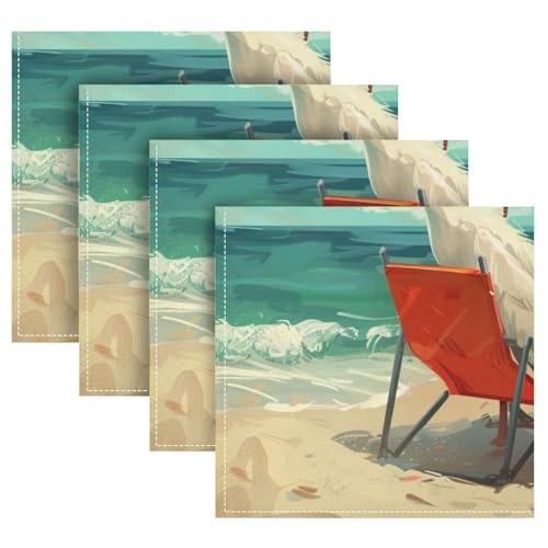 Servilletas de Tela ALAZA Pack 6 Multicolor 20x20 pulg miniatura 5