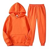 Men's Sweatsuits Men Autumn Winter Suit Casual Solid Color Hoodies and Pants Jogging Suit Mens Track