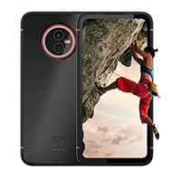 Gigaset GX4 Outdoor Smartphone - Militärstandard - staub- &amp; wasserdicht IP68 - 6,1" HD+ V-Notch Display mit Corning Gorilla Glass - 64GB+4GB RAM - 48MP Kamera - Schnellladen - Android 12, Black