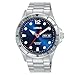 Produktbild LORUS Sport Man Herren Uhr analog Automatik mit Edelstahl Armband,Silber/Blau