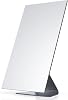 NEZZOE Rectangular Free Standing Mirror, Frameless Dressing Table Mirror for Makeup & Shaving, Fits Bathroom Countertop, Desk, Vanity or Windowsill, 31 x 18 cm