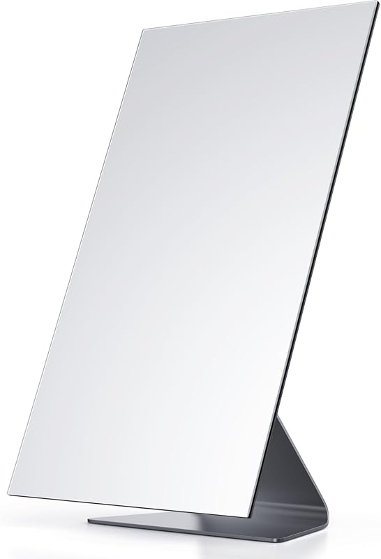 Espelho retangular de mesa NEZZOE sem moldura, 30,48 cm x 17,78 cm
