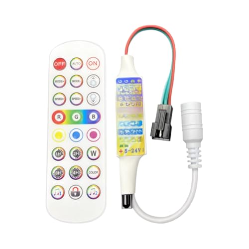 Contrôleur DC5-24V programmable à 24 touches pour éteindre automatiquement vos LED