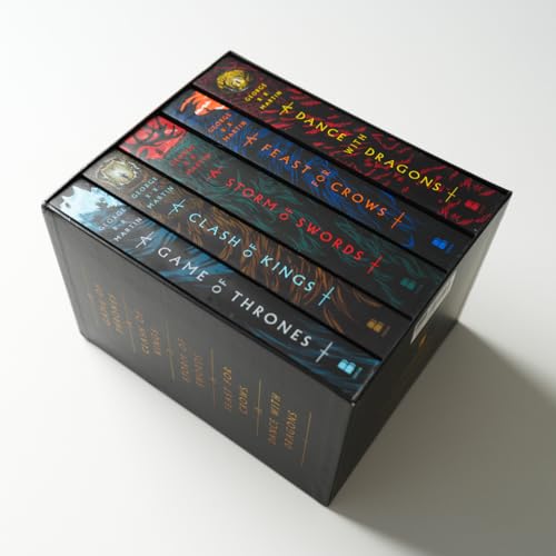 BX-GAME OF THRONES 5 COPY BOXED SET: A Game of Thrones, a Clash of Kings, a Storm of Swords, a Feast for Crows, and a Dance With Dragons (Song of Ice and Fire)