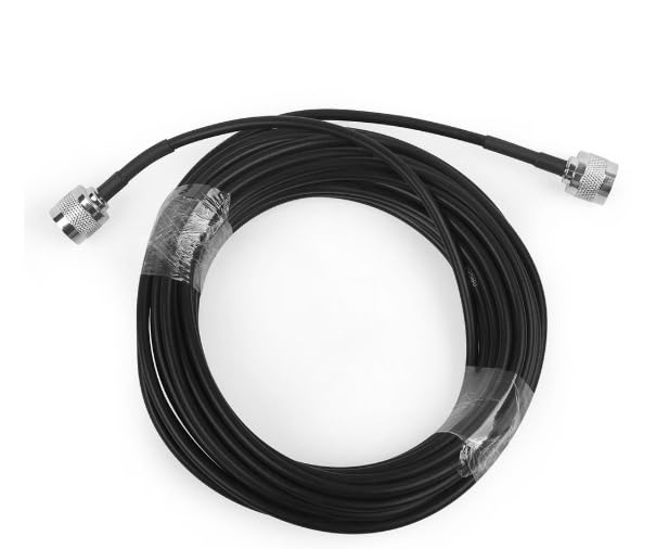 NBR N Male to N Male Plug RF Connector Coaxial Jumper Extension Antenna Cable with Flexible RG 58 Low Loss Wire for 4G 5G LTE ADS-B/Ham/GPS/WiFi/RF Radio Surge Arrester Modem- 20 Mtr.-picture-14