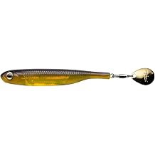 Fish Arrow Flash-J Spin SW 4" 3 adet/paket #103 Purple Weenie/Silver Olta