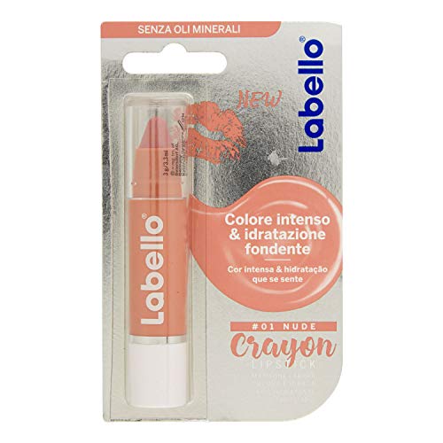Labello Crayon Lippenbalsam 01 Nude – Pflege und Farbe für die Lippen