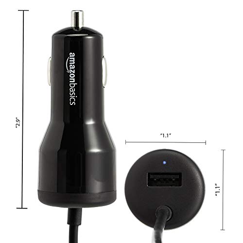Amazon Basics Fast Charging USB-C Car Charger with 18W USB-C Cable and 12W USB-A Port by Amazon Basics - Used condition - Image 3