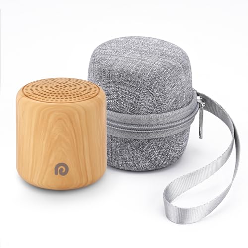 Image of Dreamegg Portable White Noise Machine with Travel Case - Egg-Sized Sound Machine for Baby & Adult Sleep, 16 Soothing Sounds, 1000mAh Battery, Timer, Sound Machine for Baby Adults Home Gift, Wood