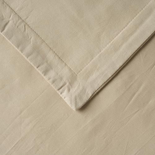 Image of 100% Pure Cotton 3 Layer Dohar, Single Bed Blanket Comforter, (60''X90'' / 152X230 CM), Uni Plain, Skin Friendly Dohar, Color - Beige