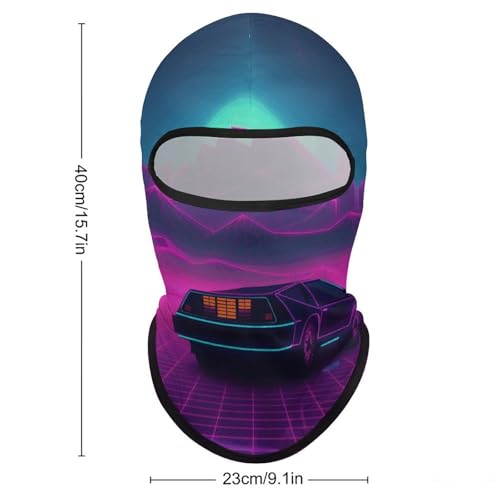Balaclava para hombre, máscara para esquí y ciclismo, protector facial multifuncional para invierno miniatura 2