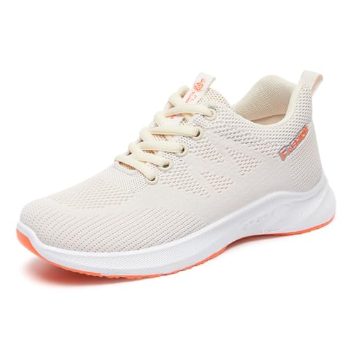 Image of Padgene Womens Sneakers Lightweight Tennis Walking Shoes Sports Running Shoes for Woman Mesh Breathable Gym Fashion Sneakers Athletic Comfortable Casual