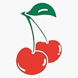 Tumblr Cherry Vinyl Waterproof Sticker Decal Car Laptop Wall Window Bumper Sticker 5'