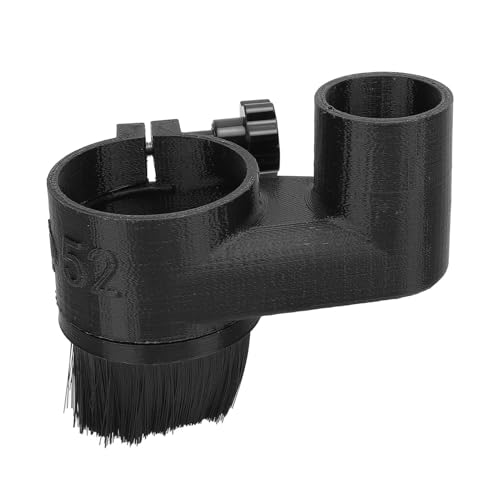 Marhynchus Chaussure de Poussière de Routeur CNC, Couvercle de Démarrage de Collecteur de Poussière de Conception Magnétique avec Poils Amovibles, pour Machine de Gravure de 52 Mm, Moteur
