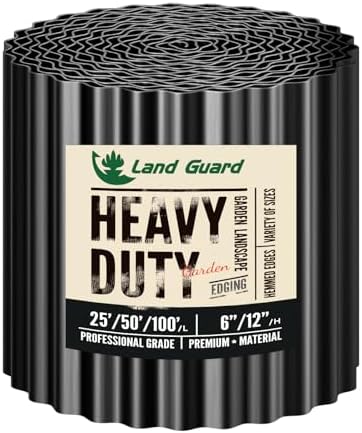 Land Guard Corrugated Garden Edging Border, 12" x 50