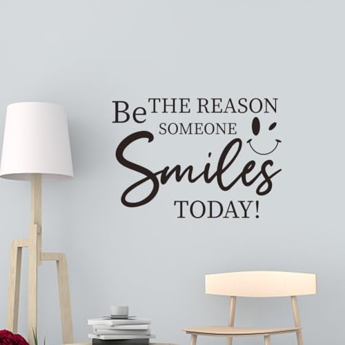 ANATTASOUL Pegatinas de Pared Ser la Razón Vinilos Decorativos Adhesivos Pared Cocina Dormitorio Salón Comedor Baño(90x30cm)