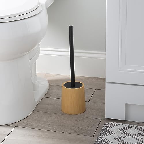 Image of Bath Bliss Natural Wood Like Toilet Brush