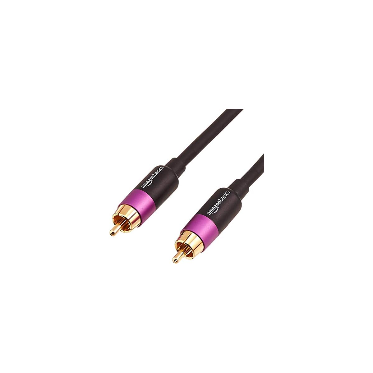 Amazon-Basics-RCA-Cable-para-subwoofer-46-m-Oro