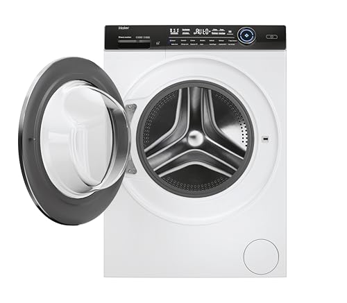Haier I-Pro Serie 7 Plus, Lavatrice a carica frontale 8 KG, Libera Installazione, Classe A-25%, 1400 giri, Opzione Vapore, 14 programmi, App hOn, Smart Dosing, AxLxP 85x60x53 cm, Bianca - HW80-B14979T - Immagine 1