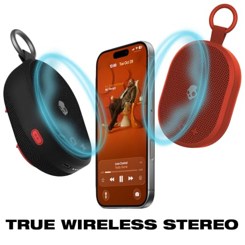 Image of Skullcandy Kilo 2 Wireless Speaker, 24-Hour Battery, IPX7 Waterproof, True Wireless Stereo, Punchy Bass, Premium Sound, Touch Controls (Plasma)