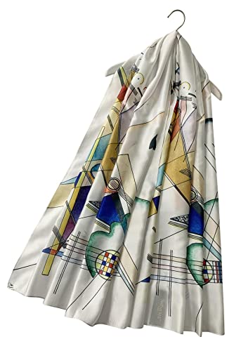 SEW ELEGANT Van Gogh Monet Klimt Peinture Impressionnisme Beaux Arts Foulard En Soie (Multi) Cover