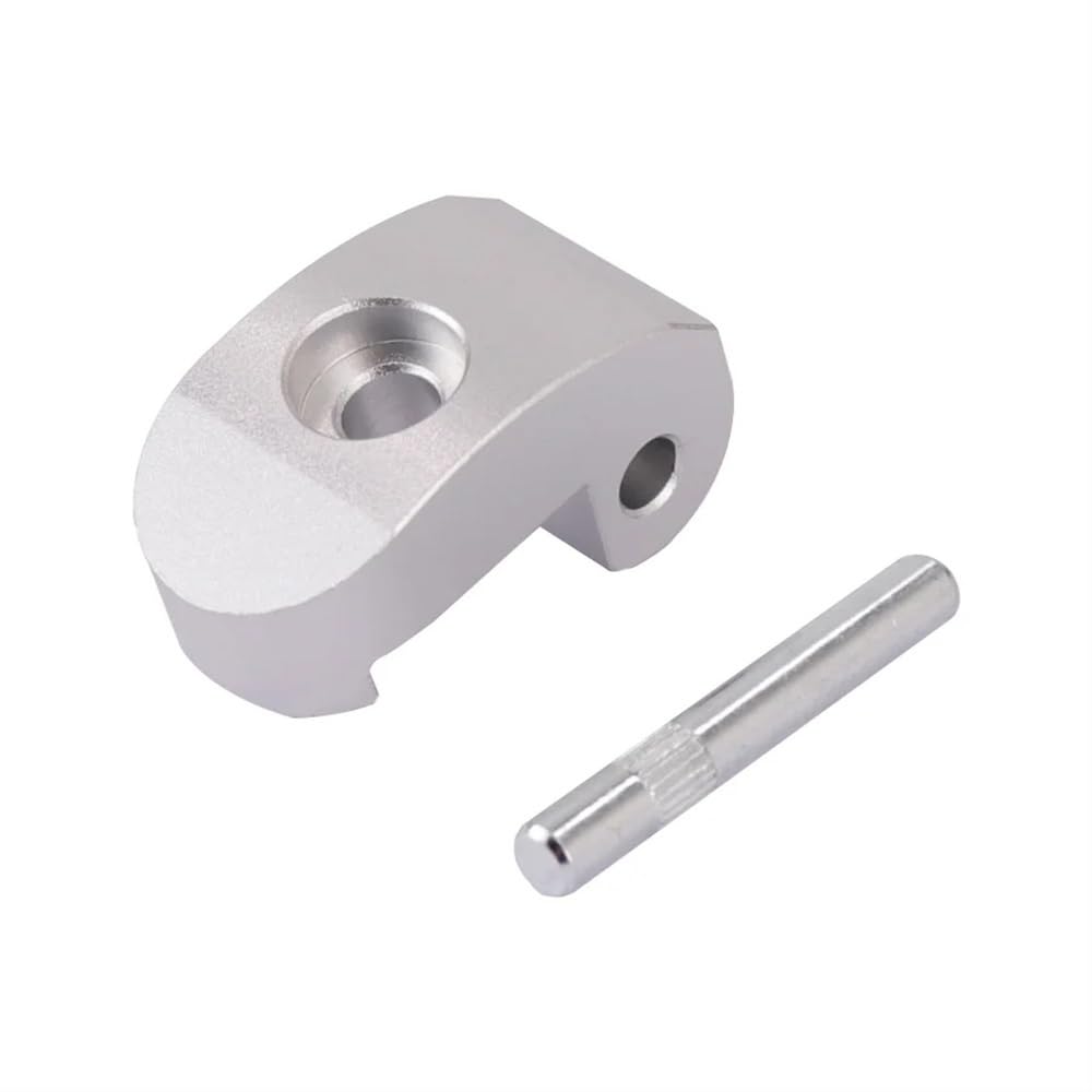 Ytqmorebnz Silver For Xiaomi M365 Pro Electric Scooter Folding Hook, Reinforced Hinge, Car Spare Parts(Silver)
