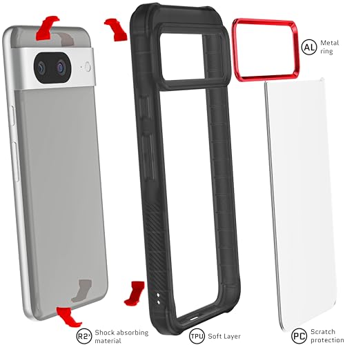 Coque Pixel 8 Ghostek Covere fumée une protection haut de gamme