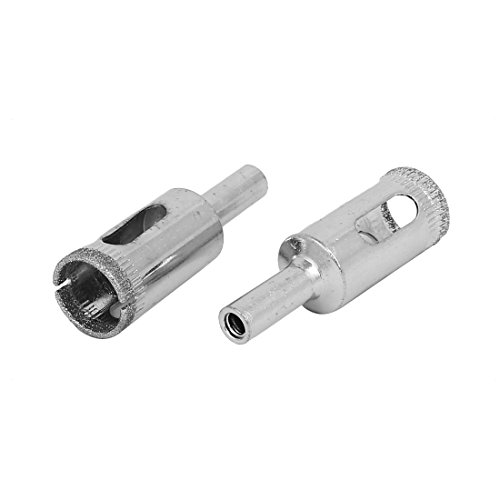 Juego de 2 brocas para vidrio 16 mm Aexit miniatura 1