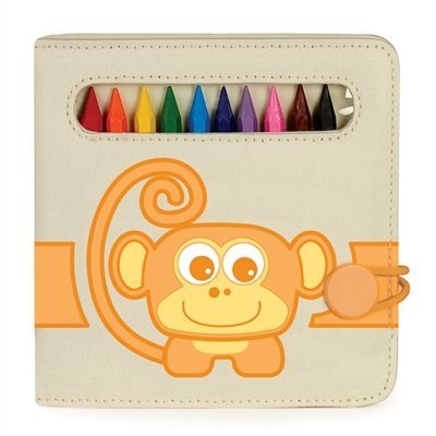 Artist Journal Monkey P'kolino pour colorier en voyage