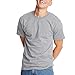 Hanes Men's Short Sleeve Beefy-T, Light Steel, Large