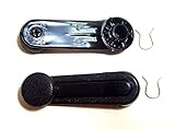Motorstorex - Window Crank Door Handle for Toyota Corolla KE70 AE71 (Black)