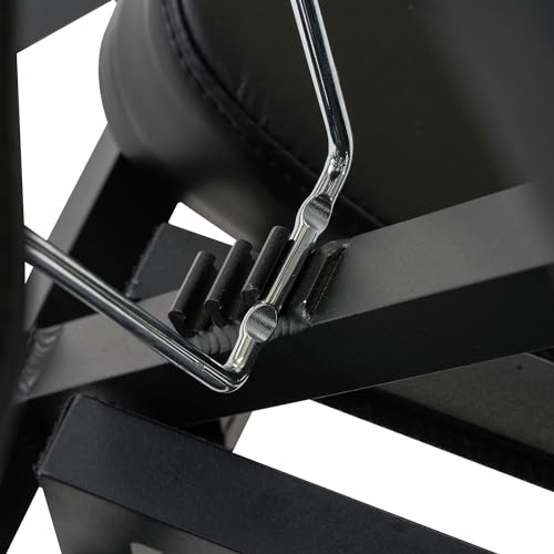 Master Massage Apollo Mobil Klappbar Massagestuhl mit Tragetasche-Schwarz