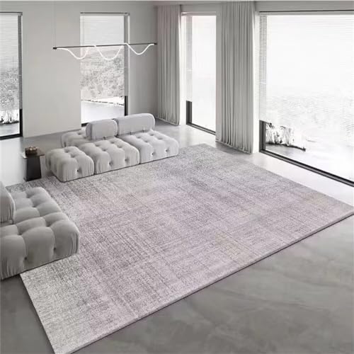Tapis de chambre résistant à l'usure gris pour sols protégés - 2