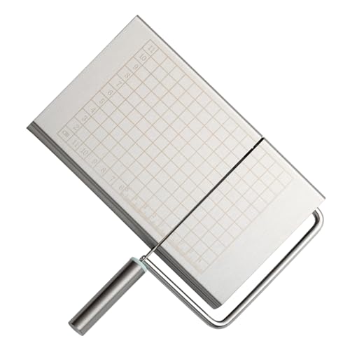 LOORGVEL Slicación De Acero Inoxidable Herramienta De Queso Máquina Cortadora De Pan Cortadora De Queso De Cocina Silver