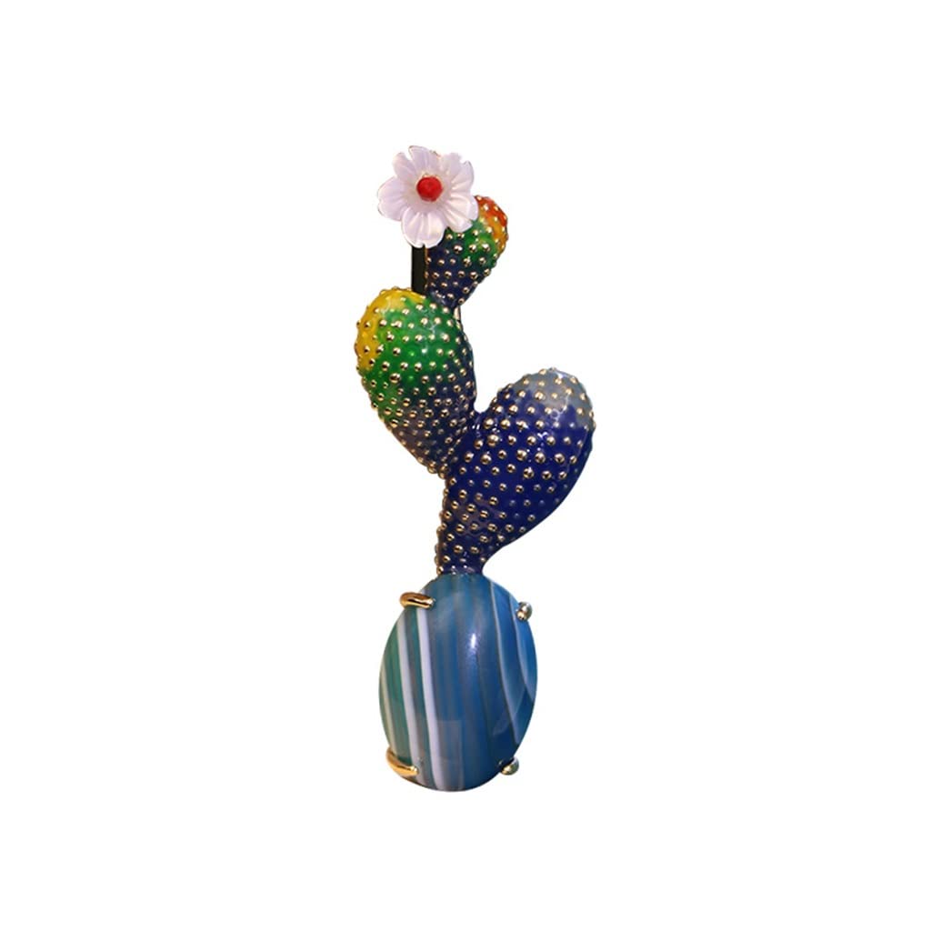 Broche coquille de cactus avec accessoires et boucle ardillon de précision - 7