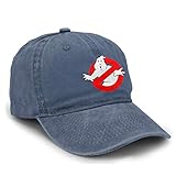 OIFAEMO Unisex Baseball Cap Adjustable Cotton Denim Dad Hat (Navy)