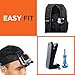 MiPremium Backpack Strap Clip Mount for GoPro Hero 13 12 11 10 9 8 7 6 5 4 3+ Session Black Silver XIAOYI 4K SJCAM Yi Sports Action Camera Perfect Shoulder and Hat Quick Release Clamp Body Cam Holder