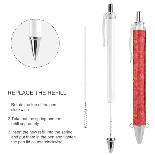 Bolígrafos retráctiles de 0,5 mm para trazos ultra precisos y limpios, 4 uds 4